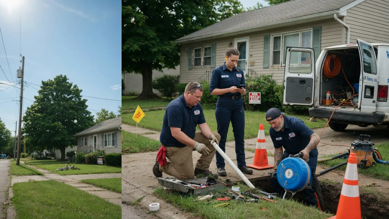 Sewer Line Repair in Strasburg, IL near me